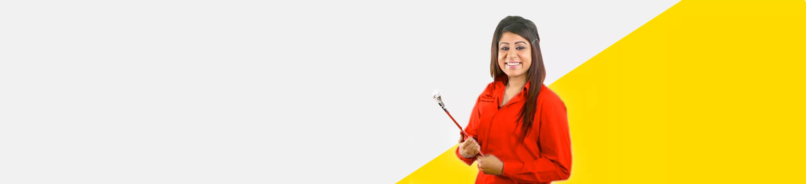Technician ready to fix your problem